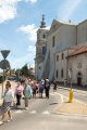 Przemarsz uczestników Jubileuszu Szkoły